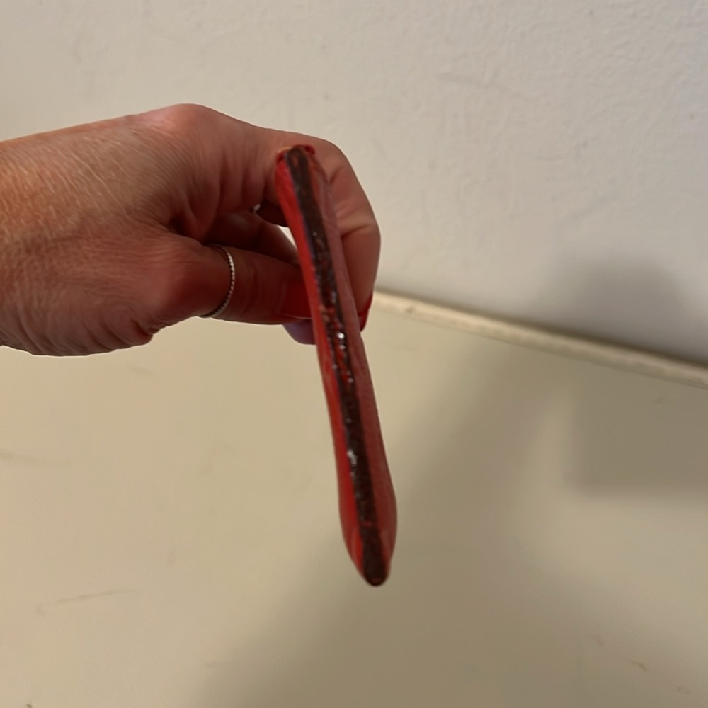 Louis Vuitton Red Monogram Zip Pouch - Picture 3 of 9